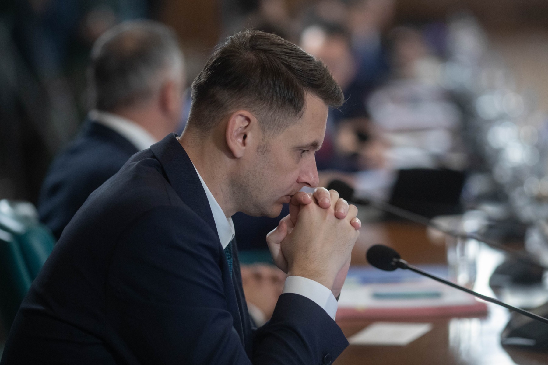 Președintele Nicușor Dan și premierul desemnat Adrian Veștea