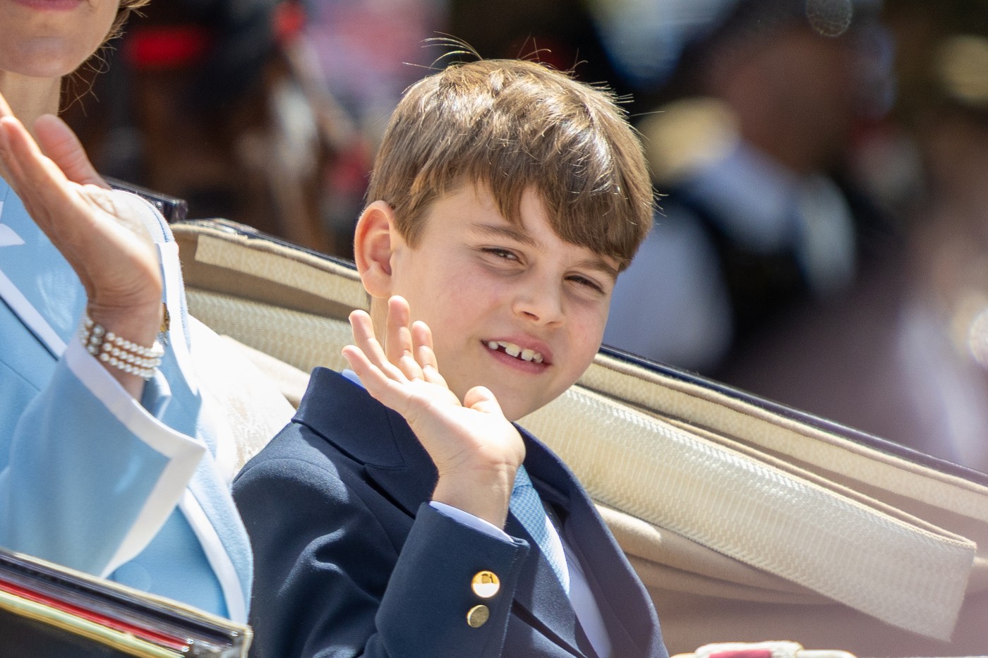 Prințul Louis, din nou vedeta Trooping the Colour. Gestul care a cucerit publicul