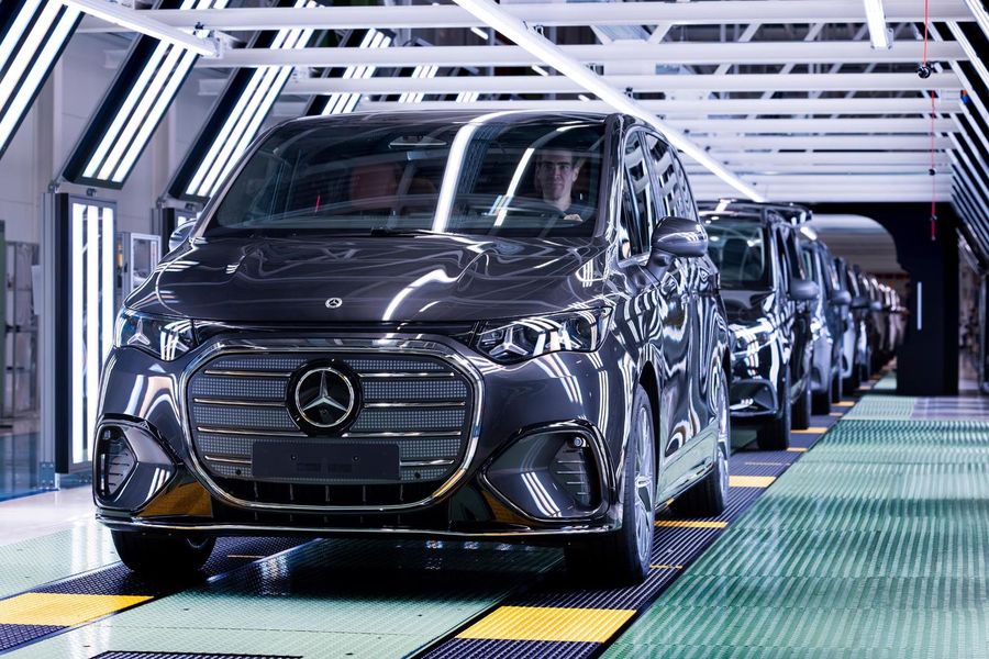 Mercedes-Benz VLE electric în producție la uzina din Spania