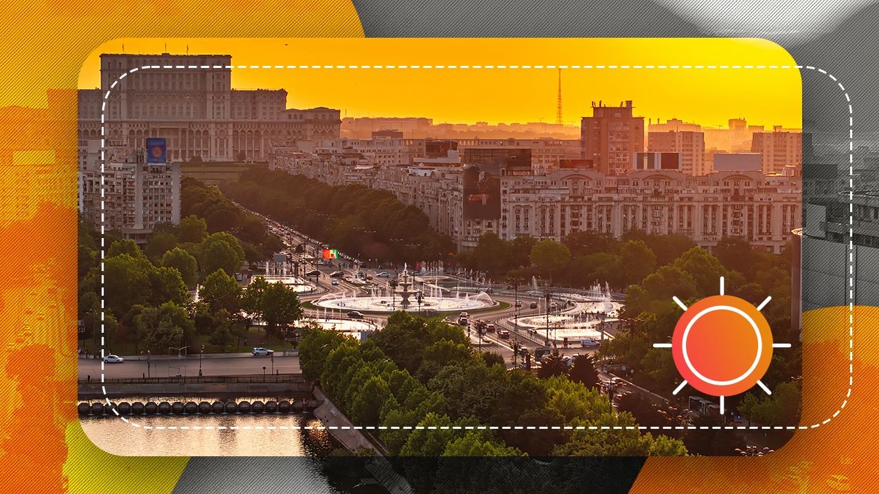 Harta meteo cu temperaturi maxime în România pe 13 iunie 2026