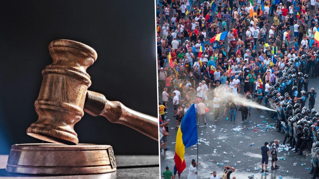 Judecătorul George Octavian Nicolae pronunță sentința în dosarul 10 august