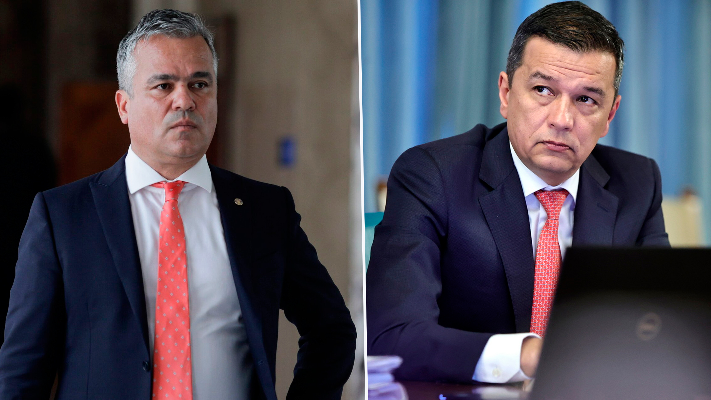 Sorin Grindeanu, președintele PSD, la o conferință de presă