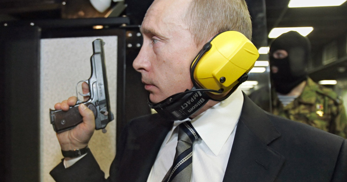 Vladimir Putin la o întâlnire oficială