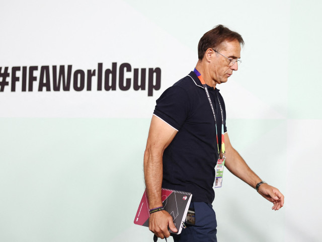 Julen Lopetegui, antrenorul Qatarului, la meciul cu Canada de la Cupa Mondială 2026