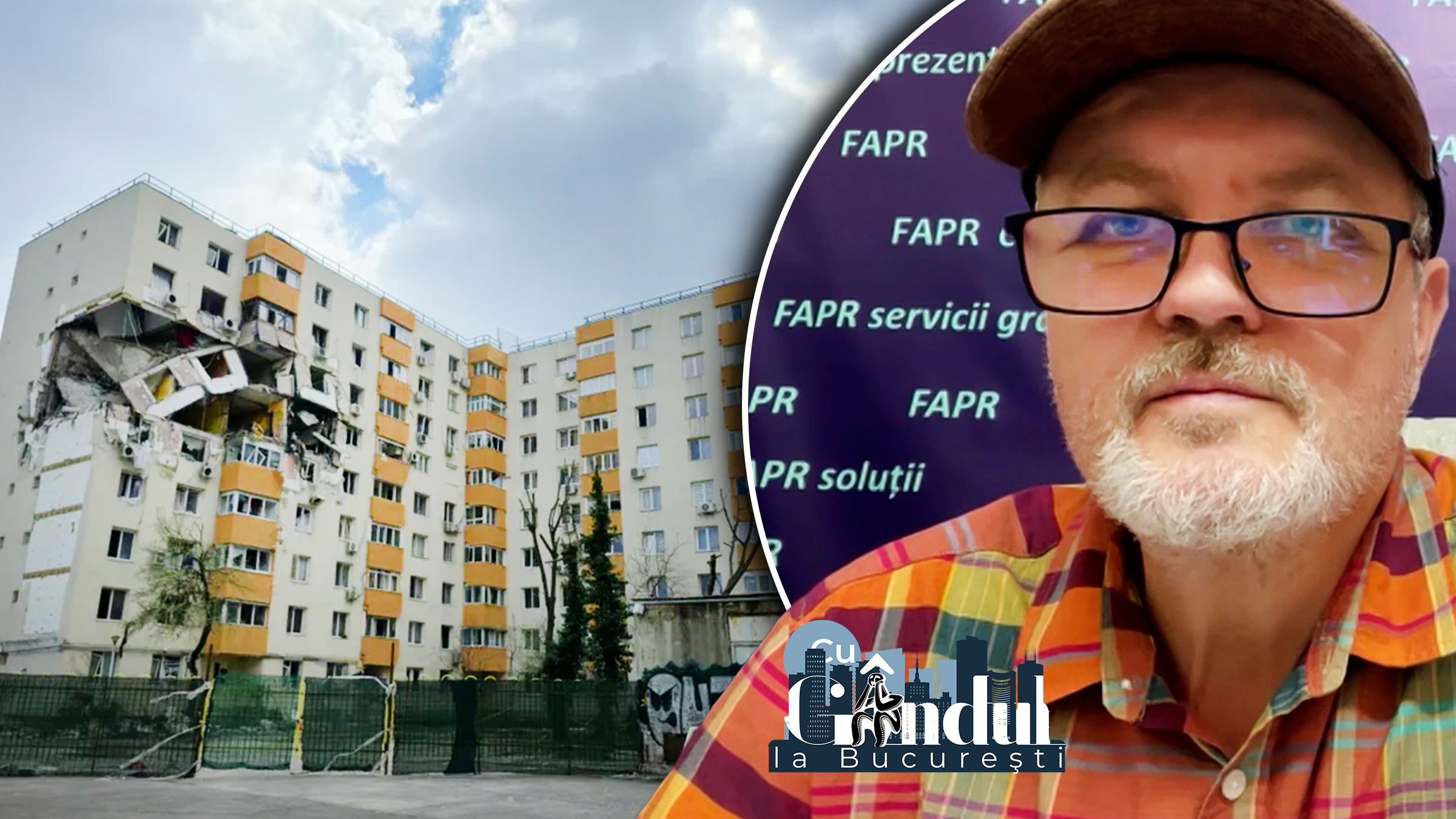 Radu Opaina: La un cutremur, sute de probleme ca în Rahova. 1.500 de blocuri cu risc seismic I în București