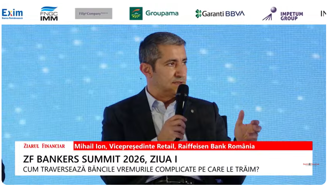 Mihail Ion, Vicepreședinte Retail la Raiffeisen Bank România