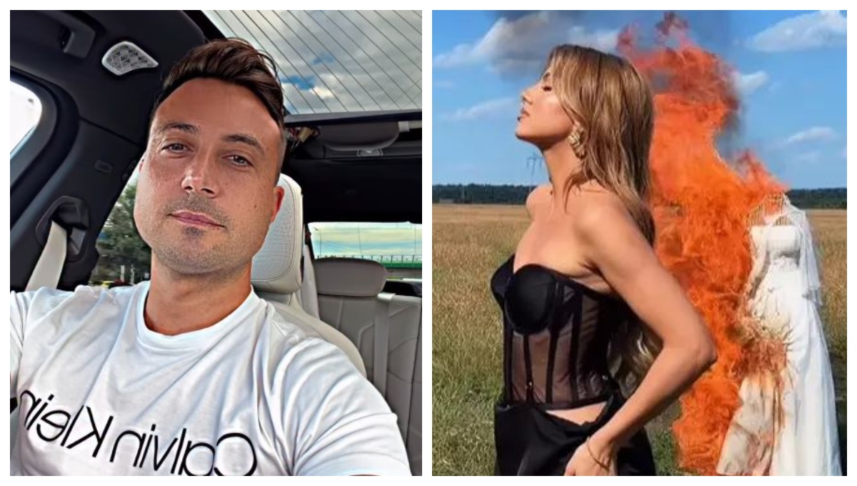 Reacția lui Valentin Sanfira după ce Codruța Filip și-a ars rochia de mireasă: „Nu am apucături de piroman”