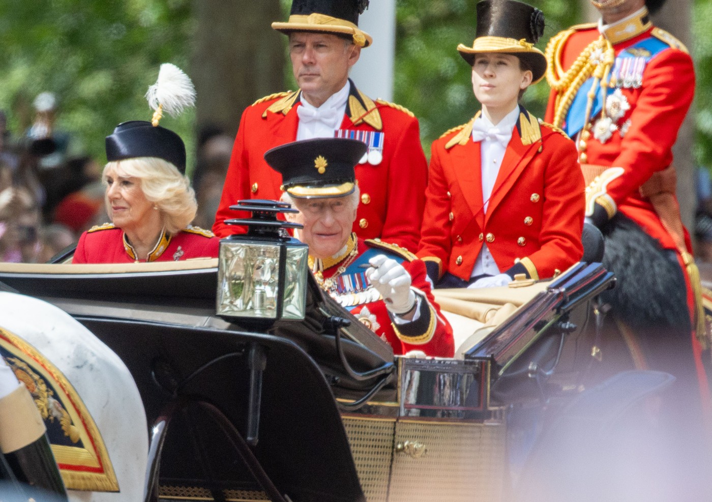 Regele Charles al III-lea și Prințul William