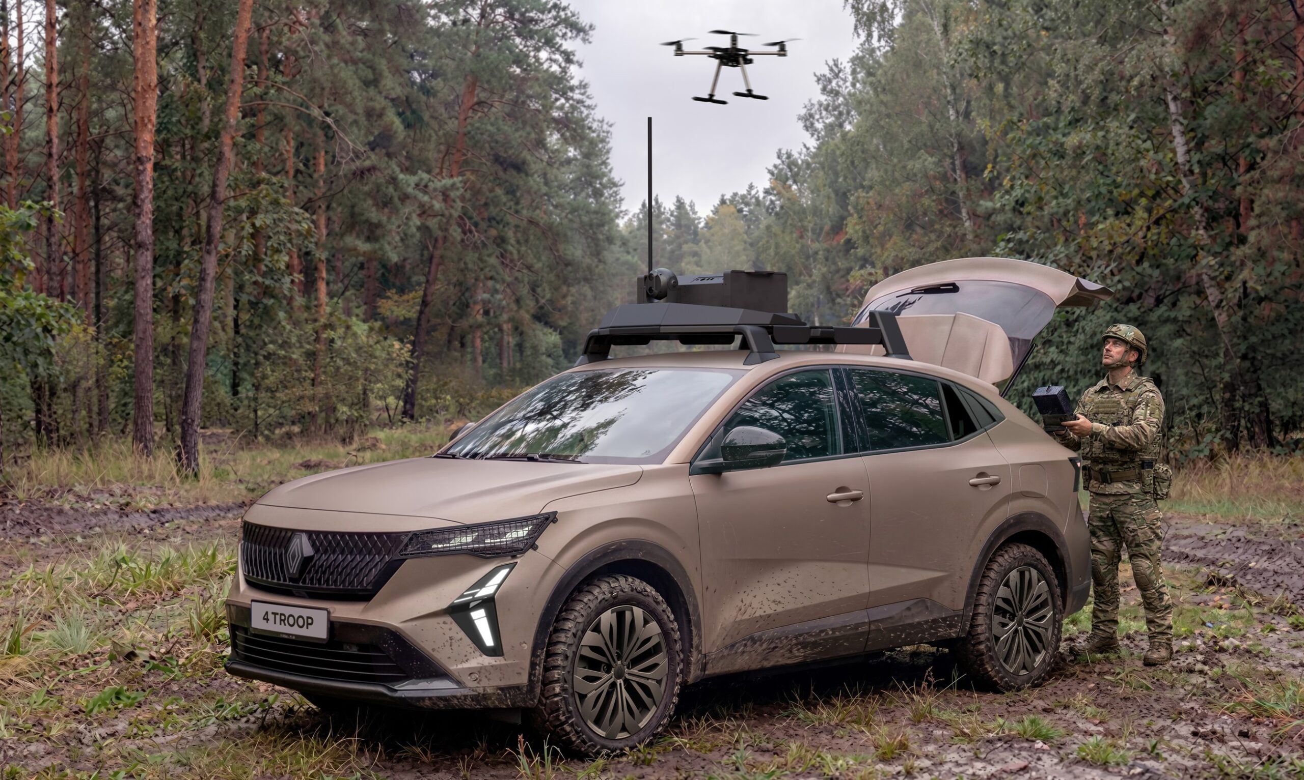 Prototipul 4 TROOP de la Renault și Thales la Eurosatory 2026