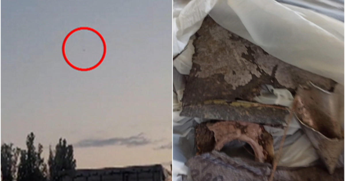 Resturi de dronă, posibil rusească, găsite pe un câmp în Tulcea. Se va detona controlat