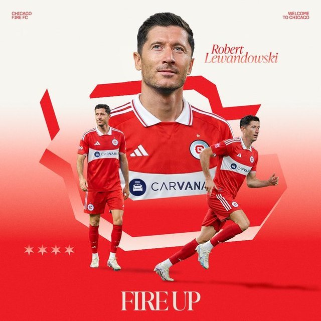 Robert Lewandowski semnează cu Chicago Fire