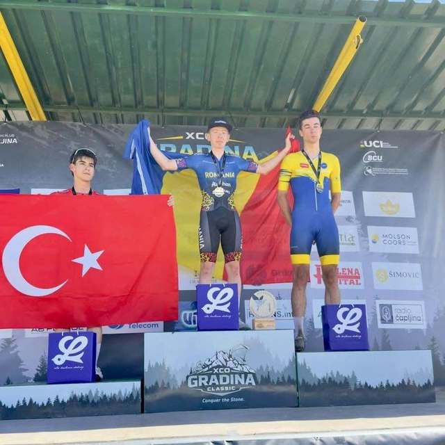 Sportivi români pe podium la Campionatul Balcanic de MTB XCO