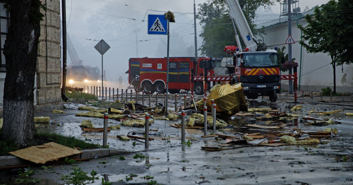 Explozii în Kiev în urma atacului cu rachete rusești