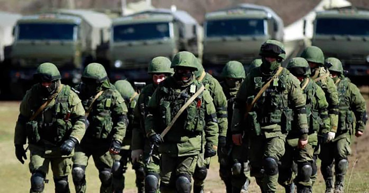 Imagine satelitară a unei baze militare rusești