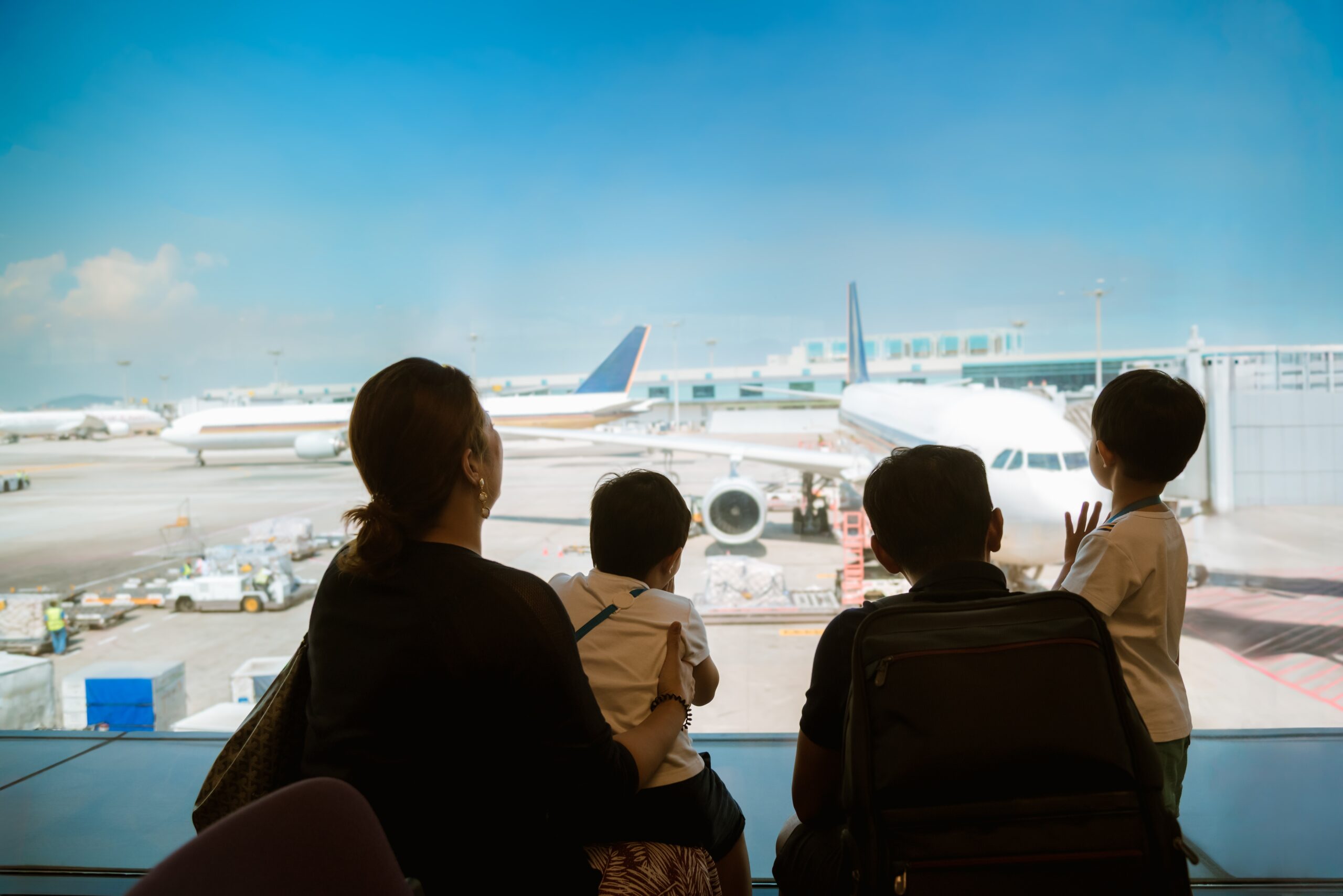 Avion Ryanair pe pistă