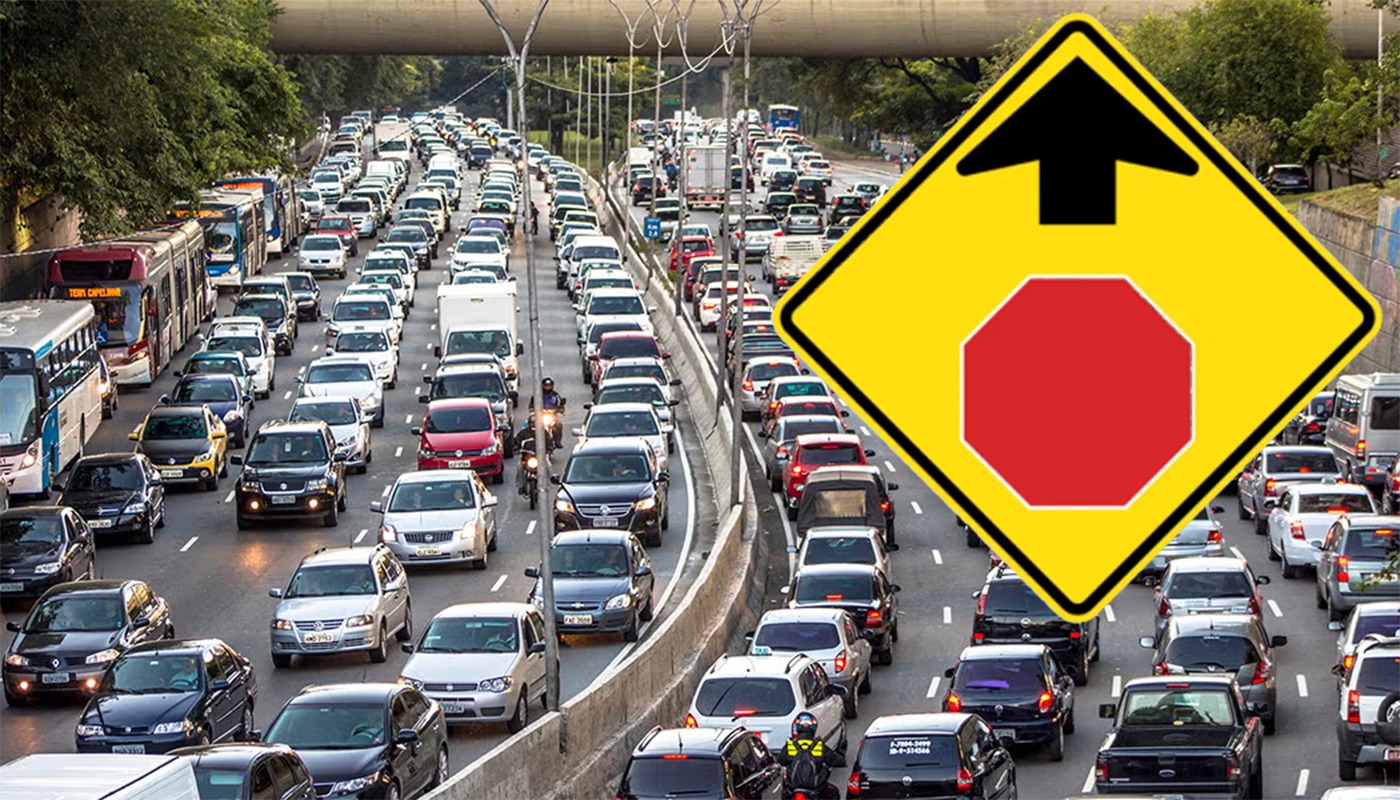 Semnal rutier confuz în România: octogonul roșu cu săgeată neagră nu este STOP, ci un avertisment