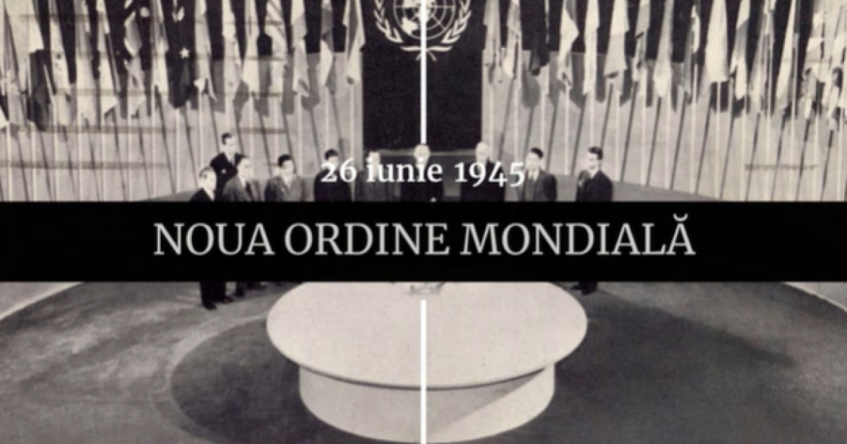 Semnarea Cartei ONU la San Francisco în 1945