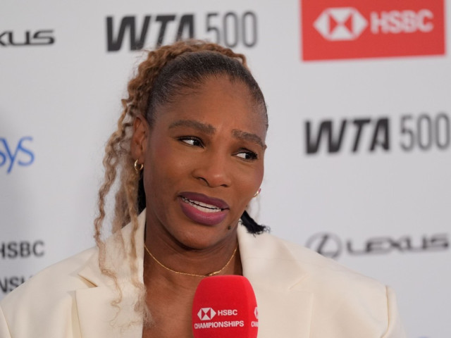 Serena Williams la conferința de presă de la Queen's
