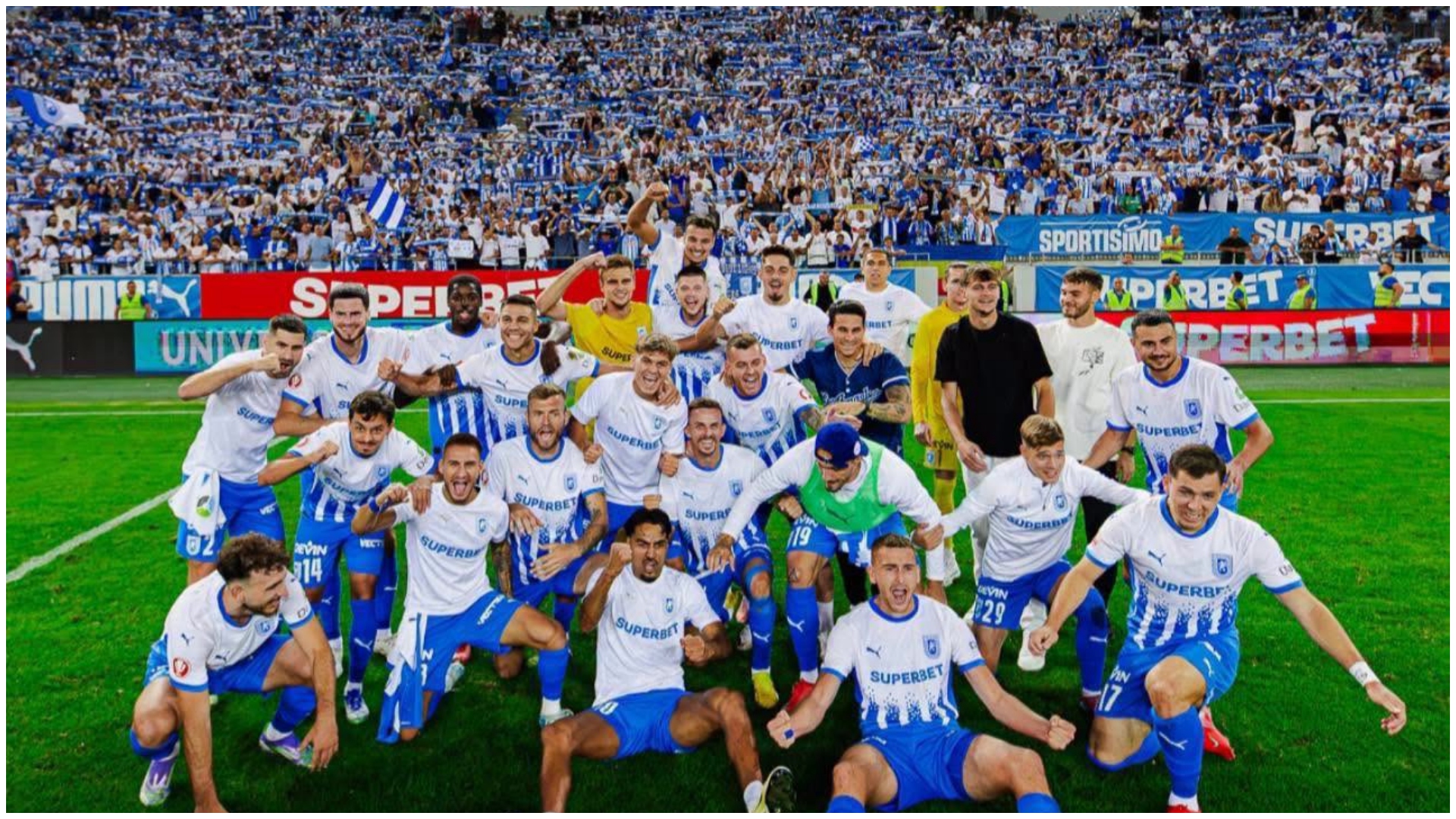 Simulare Football Rankings: Universitatea Craiova, în urna a patra din Europa League
