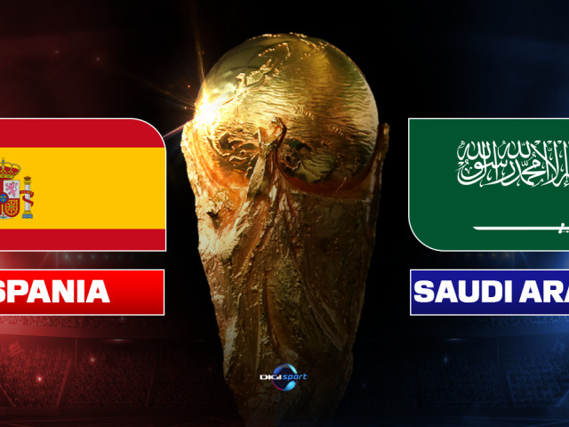 Meciul Spania - Arabia Saudită la Cupa Mondială