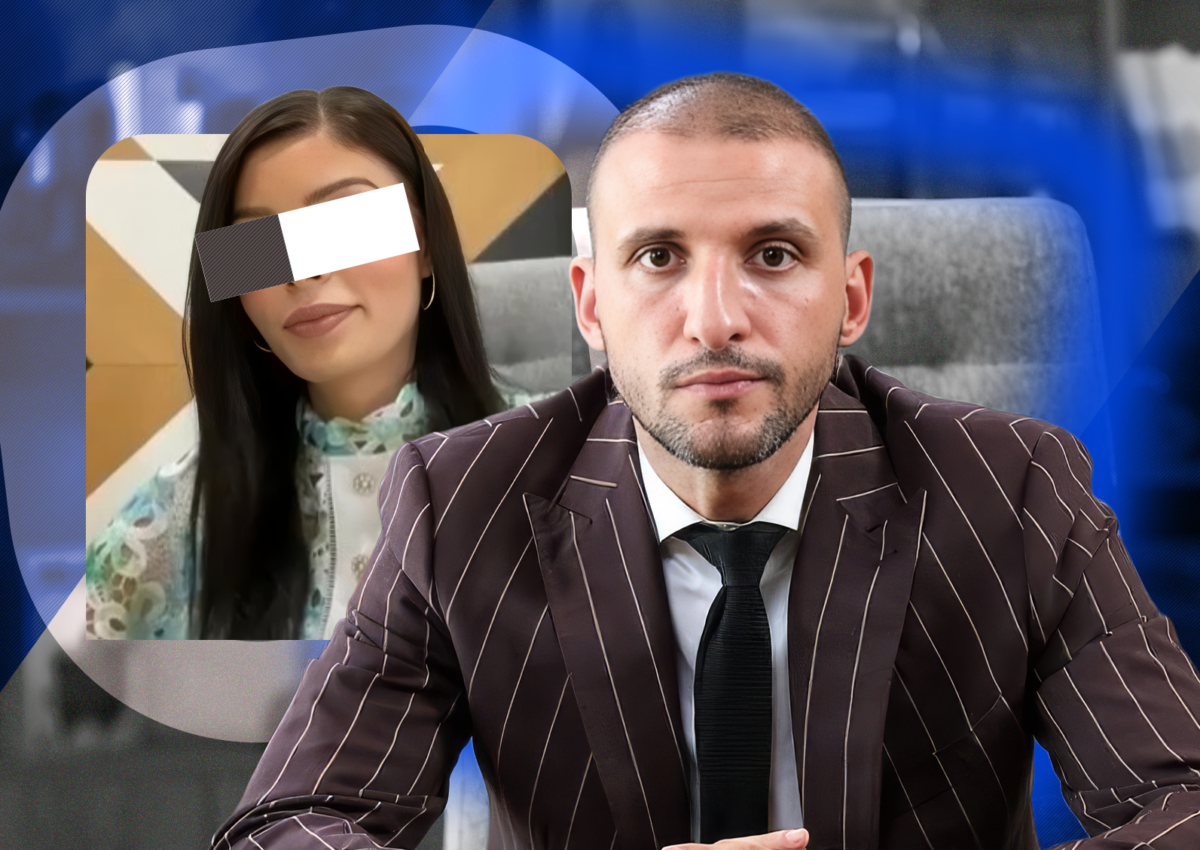 Ștefan Mandachi în timpul unui interviu