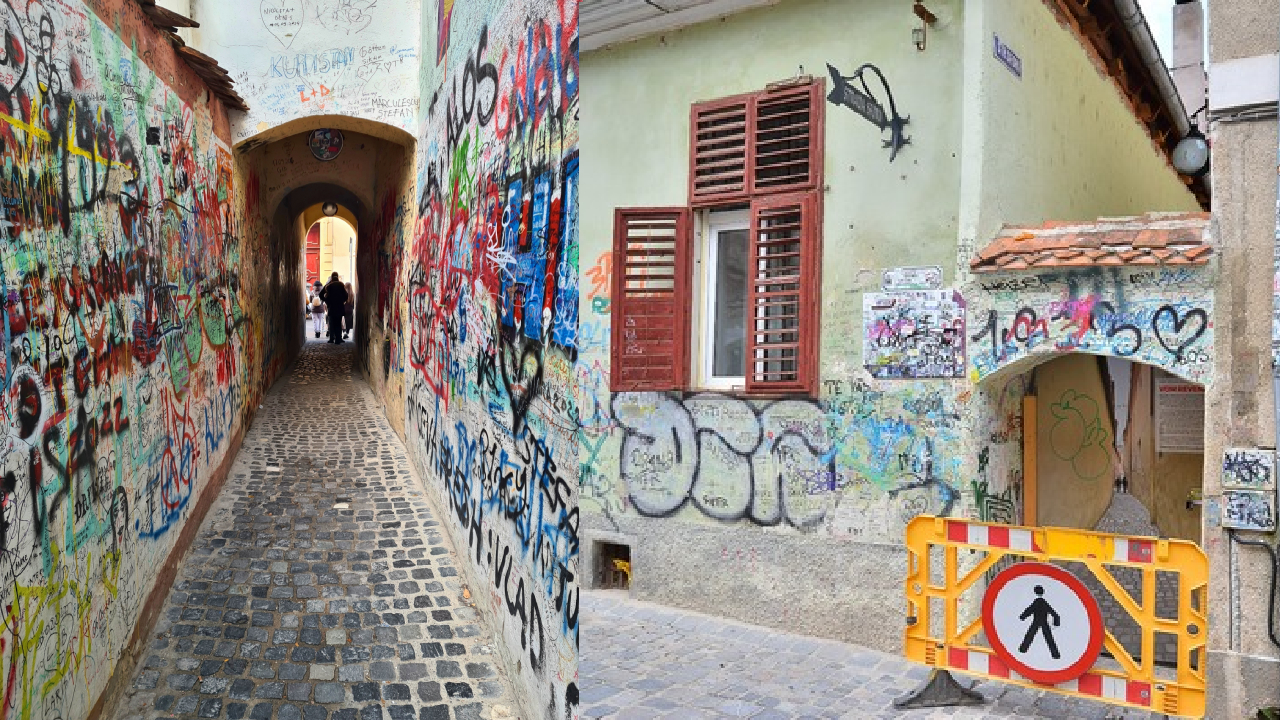 Strada Sforii din Brașov intră în reabilitare după luni de închidere din cauza degradărilor