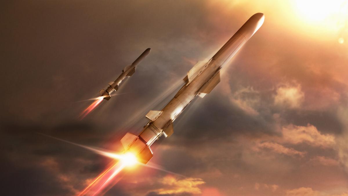 Rachetă Trident II lansată de pe un submarin
