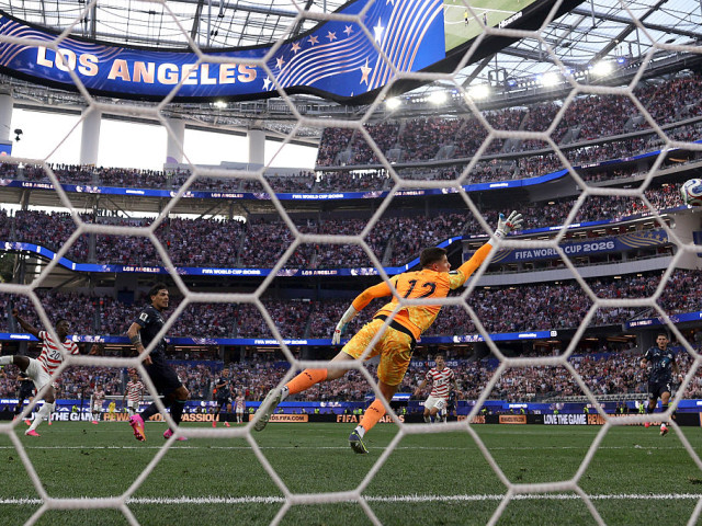 Jucători ai SUA sărbătorind un gol împotriva Paraguayului la Cupa Mondială 2026