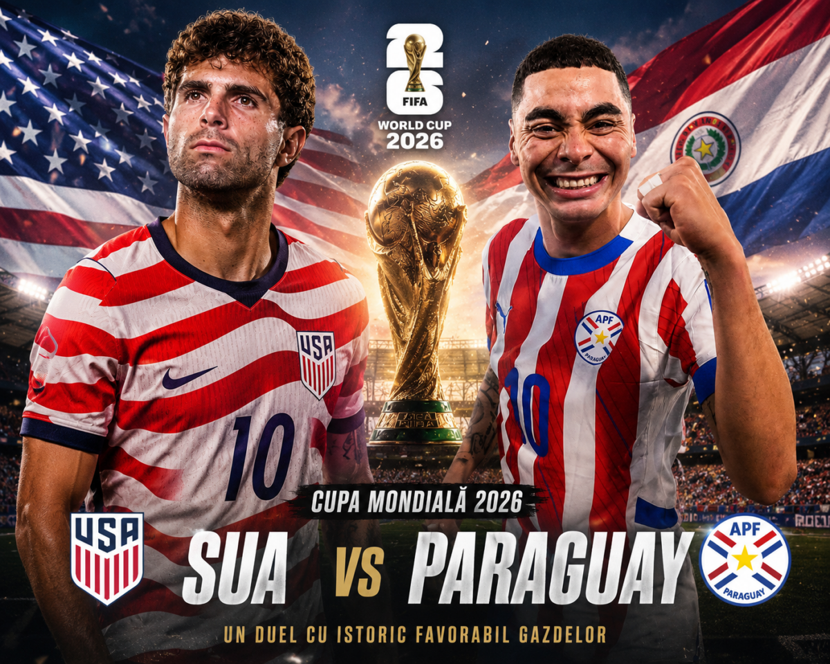 Meci de fotbal între SUA și Paraguay pe SoFi Stadium