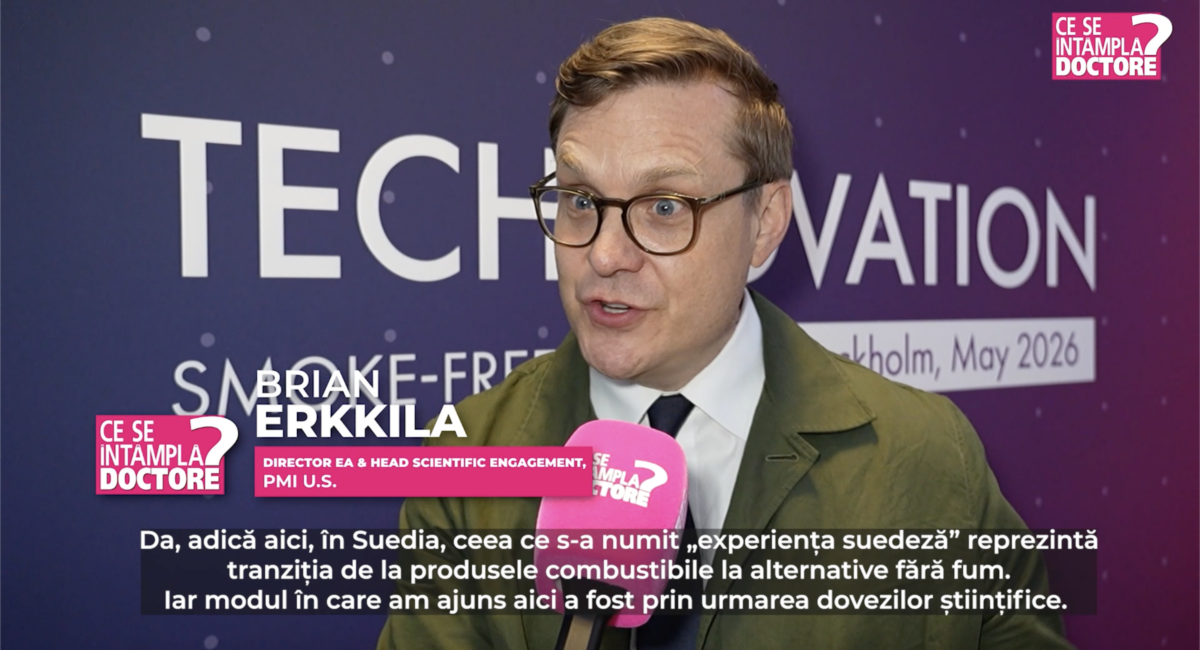 Suedia, aproape de statutul „smoke-free”. Brian Erkkila: Nu toate produsele cu nicotină implică același risc