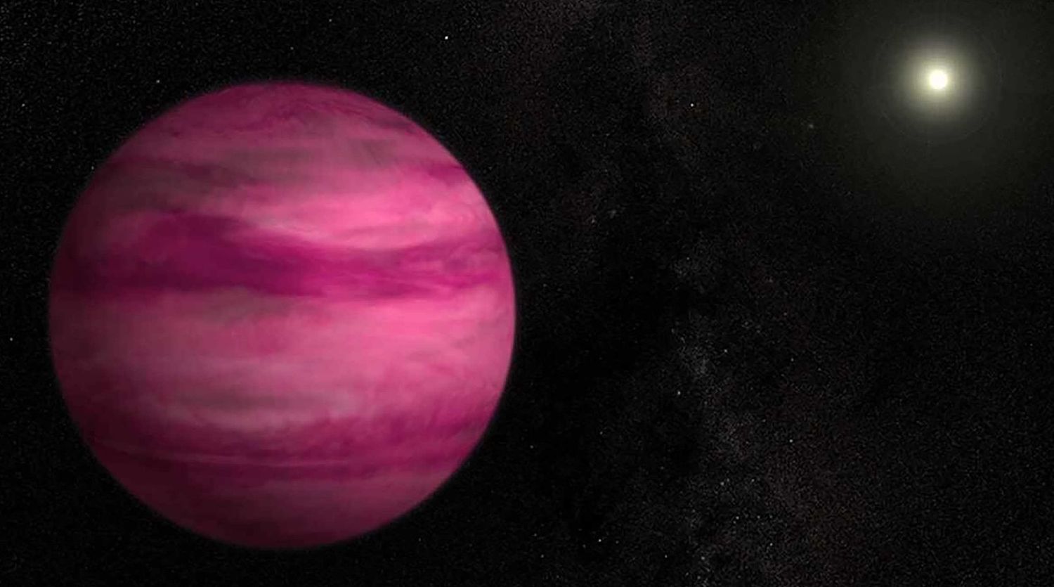 Telescopul James Webb dezvăluie nori de sare pe „Planeta Roz” GJ504b