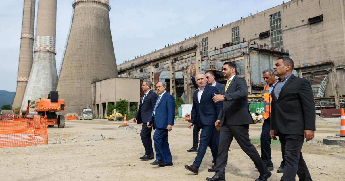 Termocentrala pe gaz de la Mintia, realizată în proporție de 83%. Urmează teste de interconectare