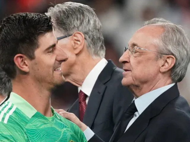 Thibaut Courtois în tricoul lui Real Madrid