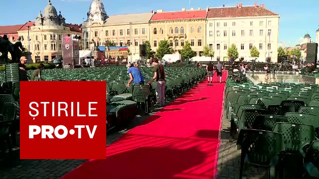 Scena și ecranul din Piața Unirii la TIFF 2026