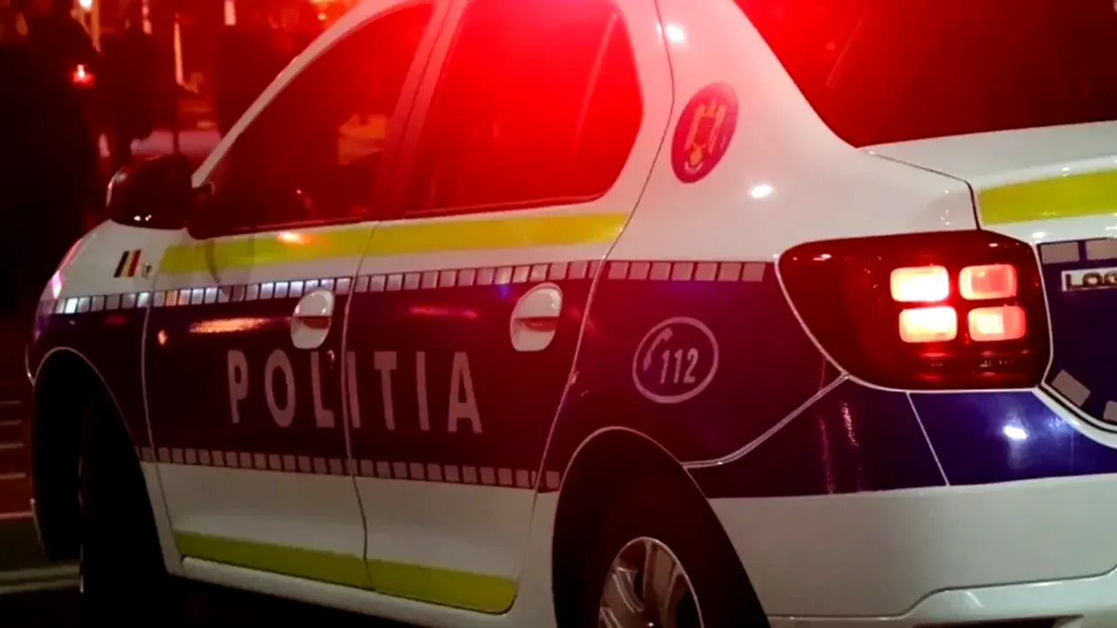 Poliția la locul crimei din Drobeta Turnu-Severin