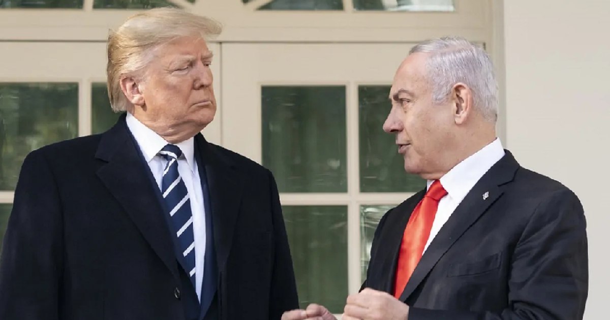 Donald Trump și Benjamin Netanyahu