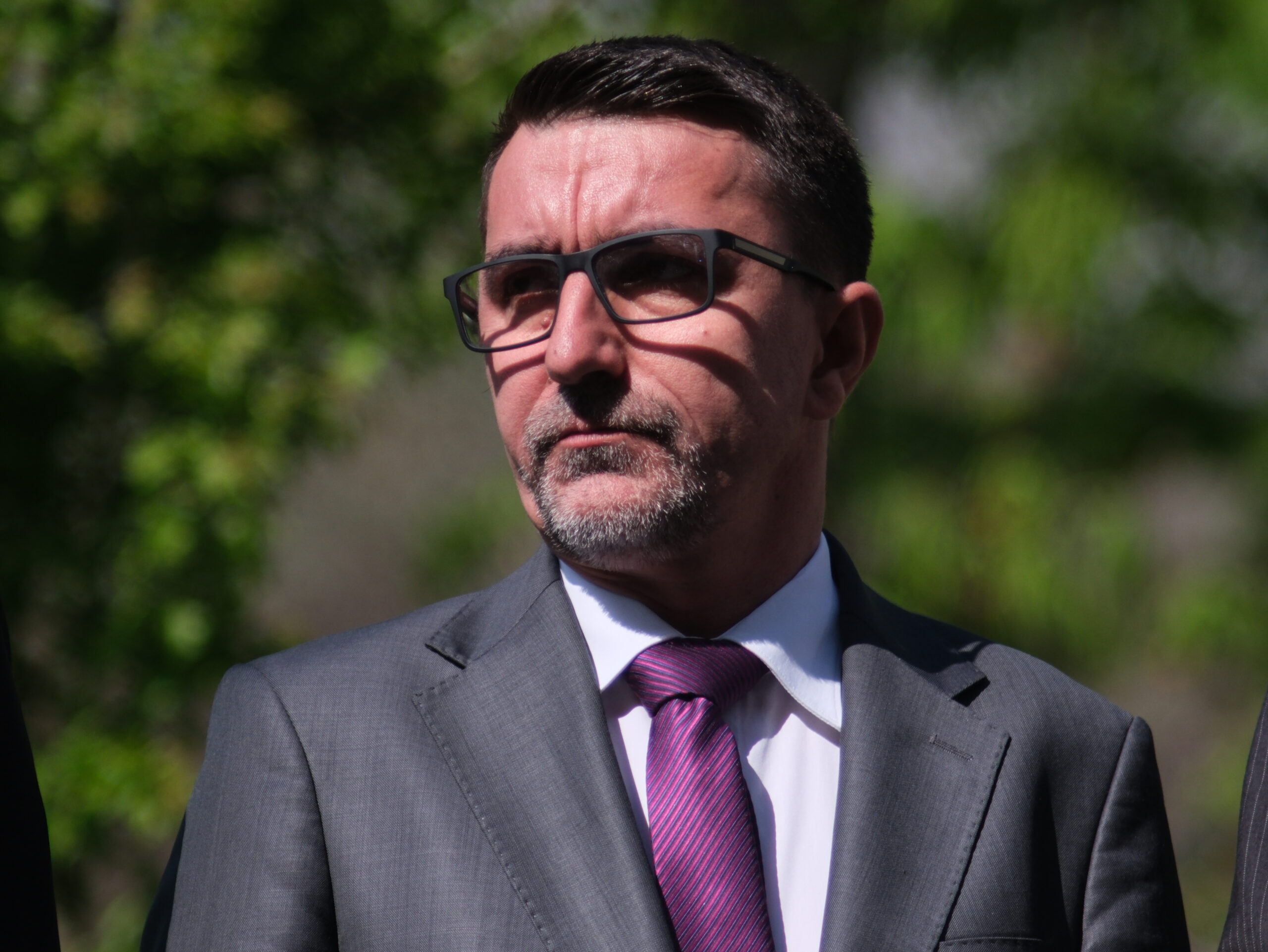 Senatorul UDMR Turos Lorand la o conferință de presă