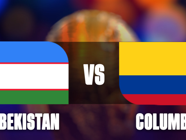 Meciul Uzbekistan - Columbia la Cupa Mondială