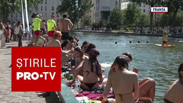 Harta Europei cu zonele afectate de caniculă