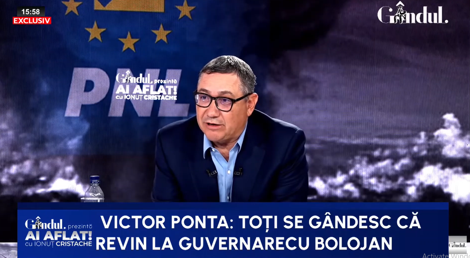 Victor Ponta în emisiunea Ai Aflat!