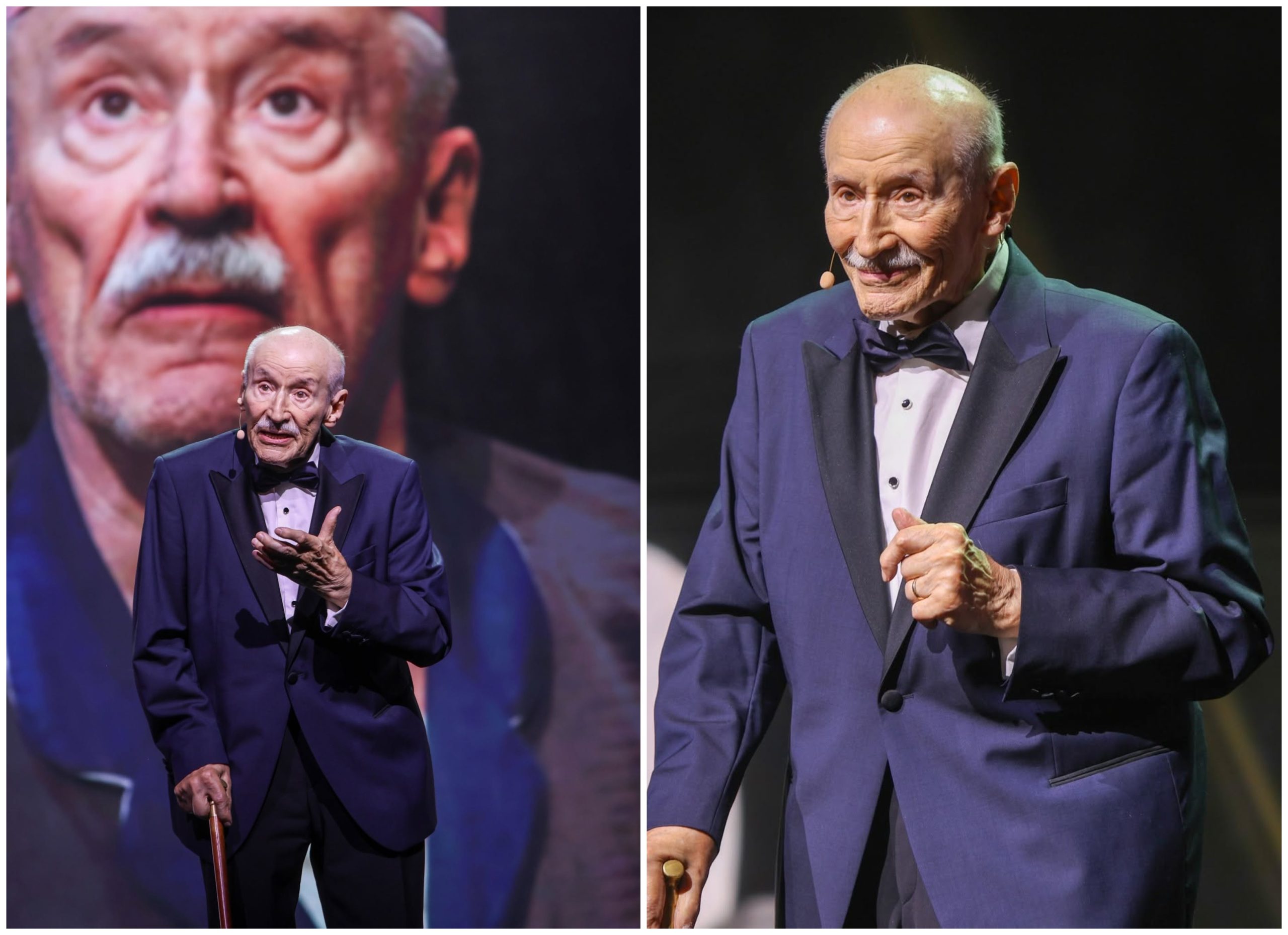 Victor Rebengiuc la gala de la Sala Palatului