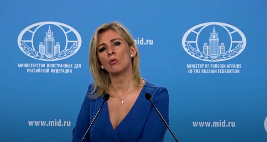 Maria Zaharova, purtătoarea de cuvânt a Ministerului rus de Externe