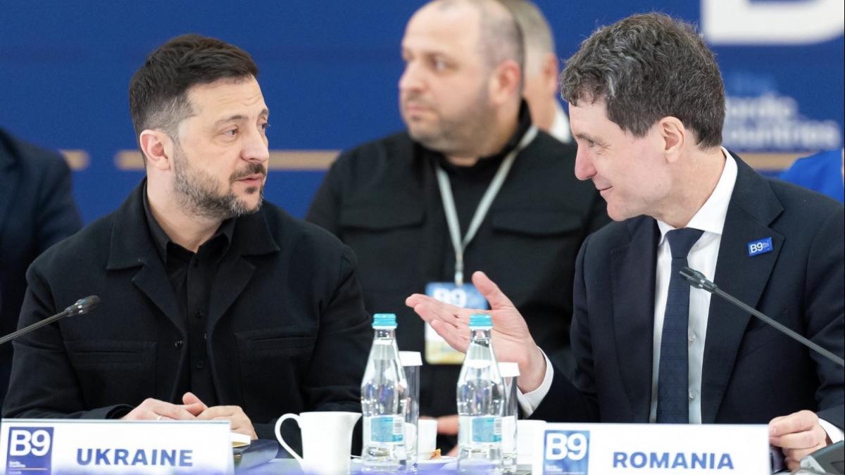 Volodimir Zelenski la summitul Consiliului European