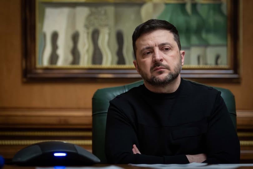 Volodimir Zelenski și Vladimir Putin