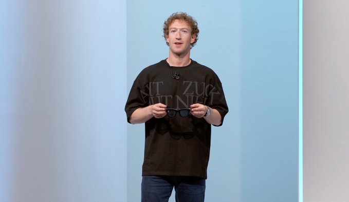 Mark Zuckerberg, CEO Meta, vorbind la un eveniment
