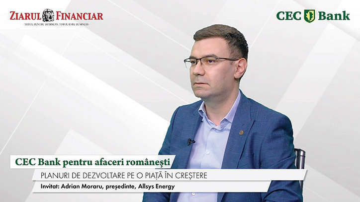 Adrian Moraru, președinte Allsys Energy, discută despre piața energiei verzi