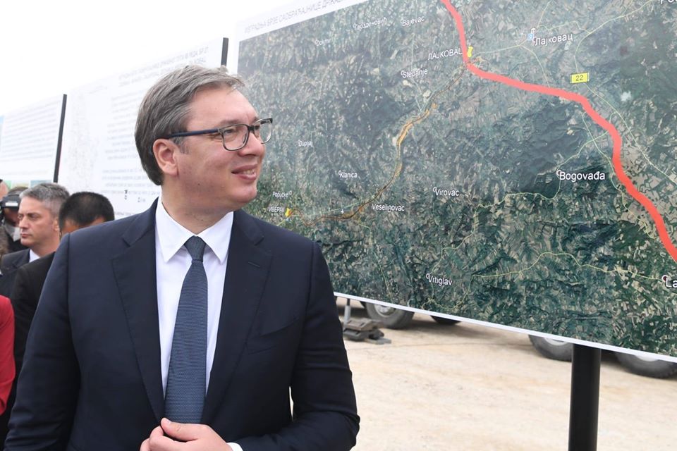 Aleksandar Vucic la o conferință a țărilor candidate la UE