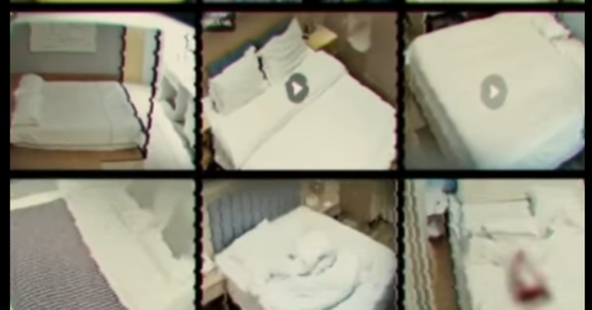 Camera ascunsă în spatele unei grile de ventilație într-un hotel din China