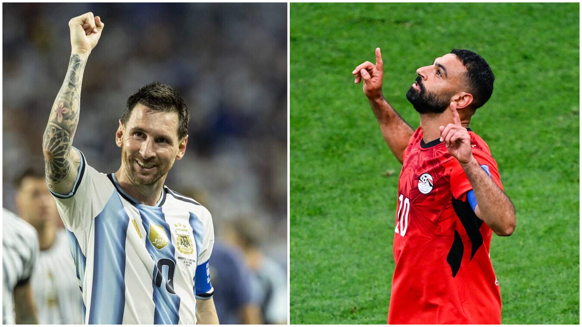 Lionel Messi și Mohamed Salah înaintea meciului Argentina - Egipt din optimile CM 2026