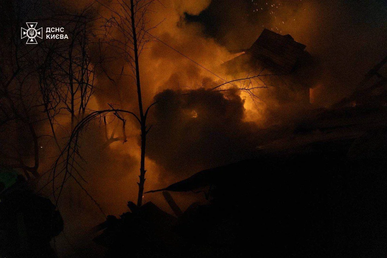 Explozii și fum deasupra Kievului în urma atacului rusesc